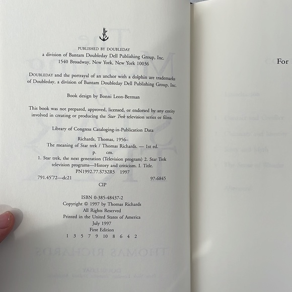 The Meaning of Star Trek and Beyond Star Trek. Hardcover books. Science/fiction - Picture 7 of 16